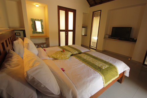 Waterfront Hotel Bedroom Gili Air